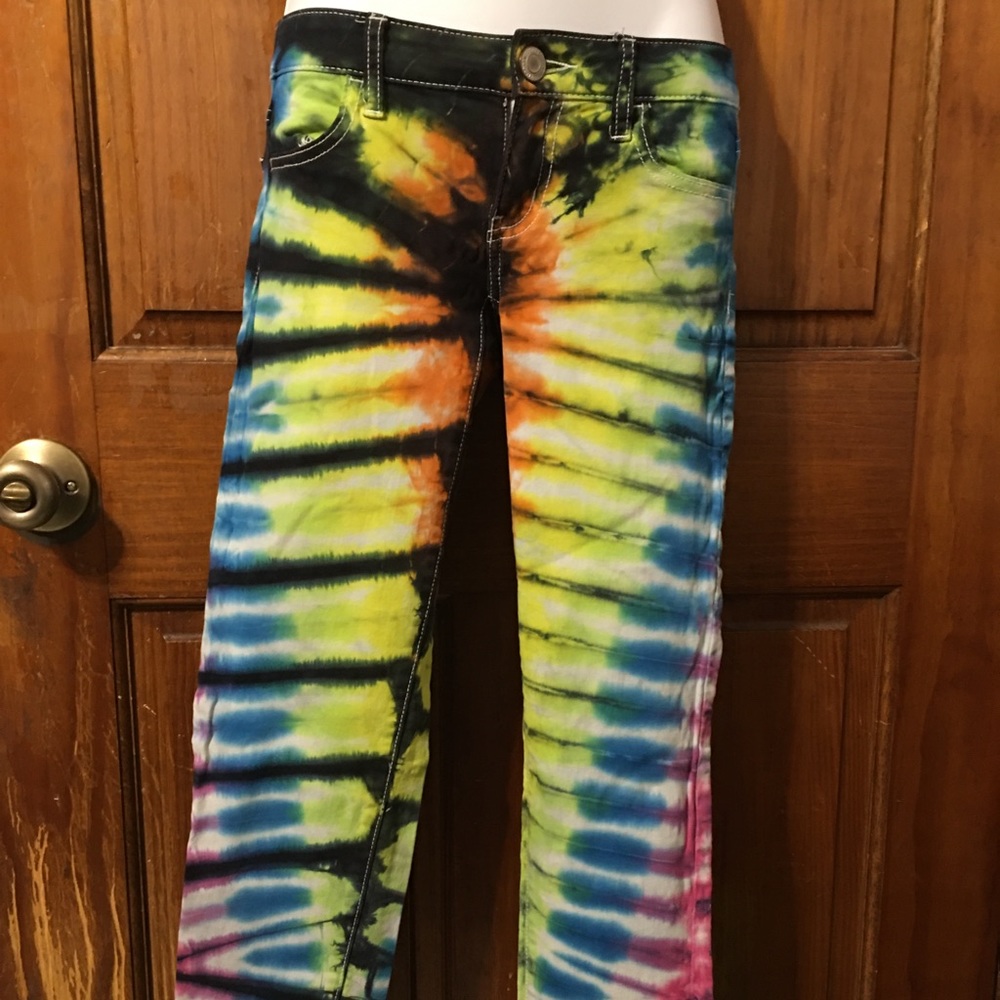 American Eagle Outfitters Tye Dyed Jeans